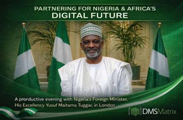 We are incredibly proud of our CEO, Sudeep Singh, for his recent meeting in London with Nigeria’s Foreign Minister, His Excellency Yusuf Maitama Tuggar.