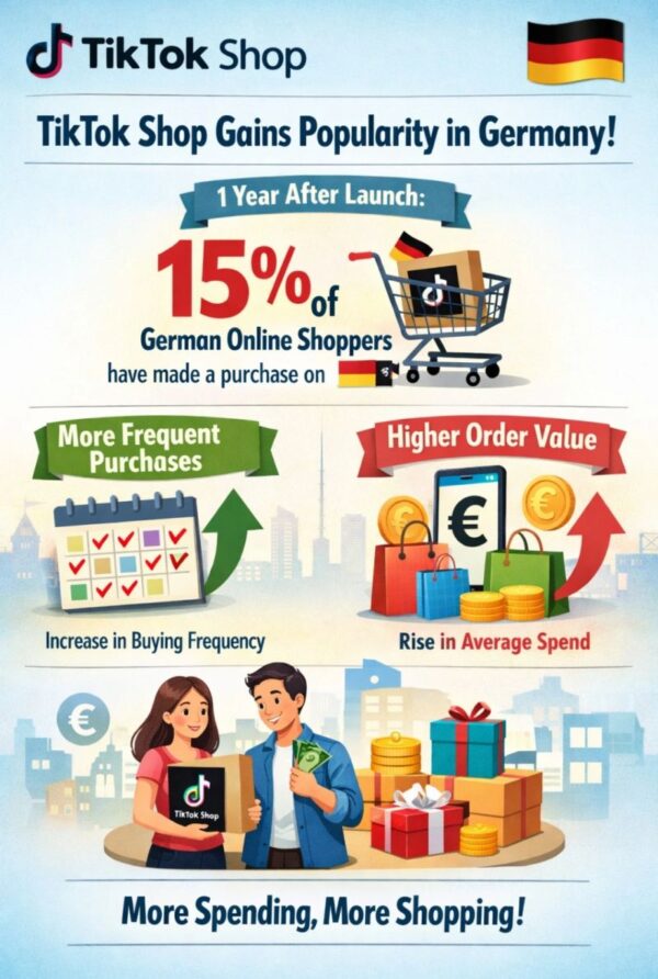TikTok Shop is quietly carving out a strong foothold in Germany’s eCommerce landscape.