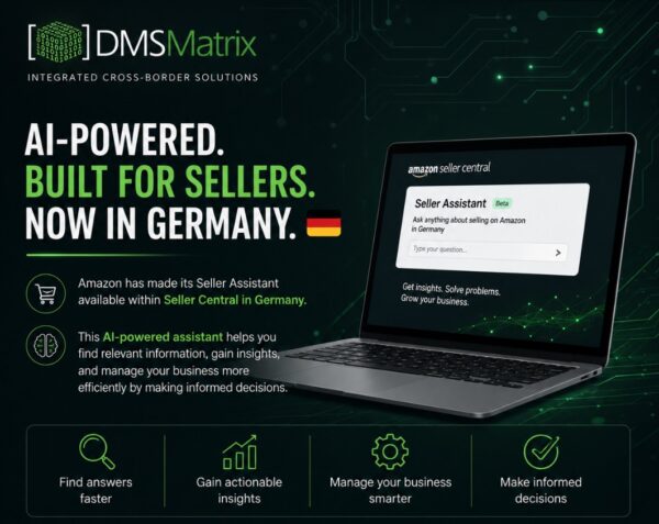 Amazon Launches AI-Powered Seller Assistant in Germany, Enhancing Marketplace Operations for Sellers