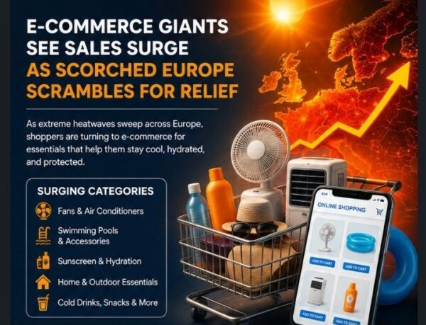 Heatwave Drives Online Shopping Boom Across Europe as Retailers Respond to Surging Consumer Demand