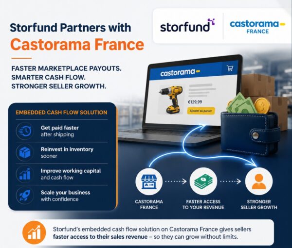 Storfund and Castorama France Partnership Brings Faster Cash Flow to Marketplace Sellers