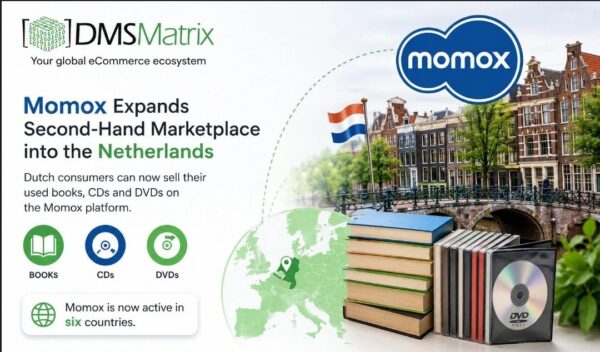 Momox Expands Second-Hand Marketplace into the Netherlands