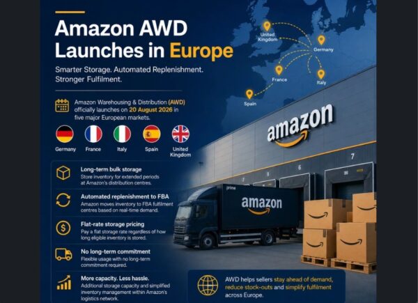 Amazon Launches Warehousing & Distribution Across Five European Markets