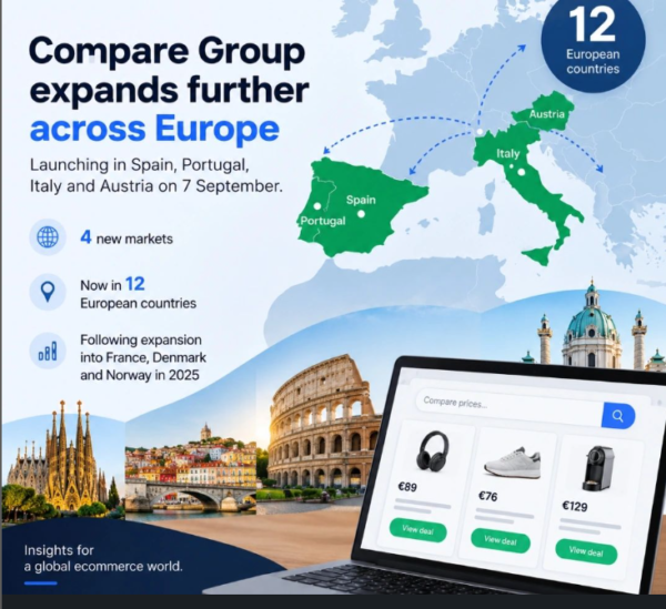 Compare Group Expands Price Comparison Platforms to Four New European Markets